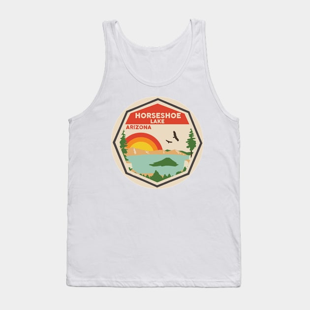 Horseshoe Lake Arizona Tank Top by POD4